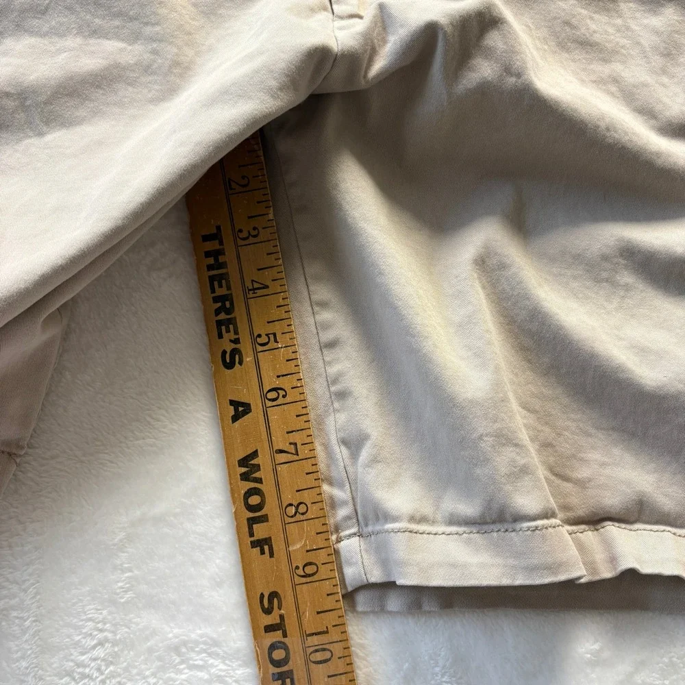Old‎ Navy Ultimate Slim Khaki Shorts Flat Front Casual Everyday Size 34